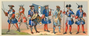 Ranskan XVII-XVIII vuosisadan puku tekijältä French School