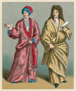 Ranskan XVII-XVIII vuosisadan puku tekijältä French School