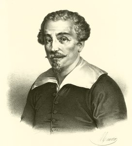 Francesco Albani tai Albano, muotokuva (kaiverrus) tekijältä French School
