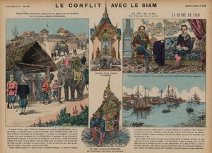 Ranskan ja Siamin sota, 1893 tekijältä French School
