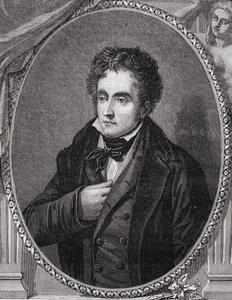 Francois-Rene, vicomte de Chateaubriand (1768-1848) Louis Blancin (1811-82) "Histoire de la Revolution Francaisesta" tekijältä French School