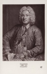 Francois Couperin, ranskalainen barokkisäveltäjä, urkuri ja cembalisti (1668-1733) tekijältä French School