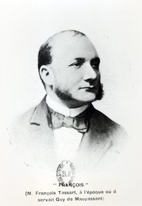 Francois Tassart, palvelija Guy de Maupassantille (1850-93), Georges Normandyn teoksesta La Fin de Maupassant, julkaistu vuonna 1927, Pariisi tekijältä French School