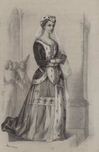 Francoise De Bretagne, Bretagnen herttuatar (kaiverrus) tekijältä French School