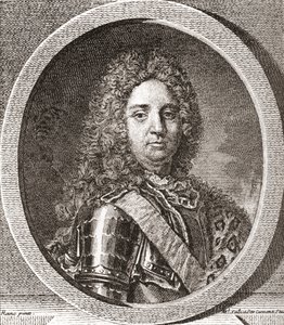 François-Marie de Broglie, Broglien ensimmäinen herttua, 1671 1745. Ranskan sotilasjohtaja. Les Heures Libres, julkaistu 1908. tekijältä French School
