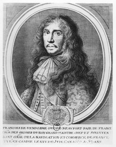 François de Bourbon, Beaufortin herttua (kaiverrus) tekijältä French School