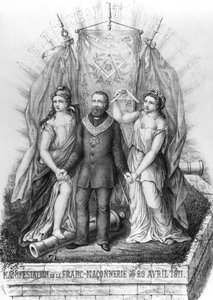 Vapaamuurarius ja kommuuni, 1871 tekijältä French School