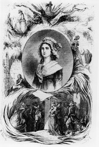Ranskan vallankumous: Charlotte Cordayn muotokuva, v.1793. tekijältä French School