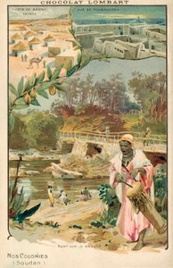 Ranskan Sudan (chromolitho) tekijältä French School