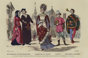 Huonekalut ja erilaiset esineet 1100- ja 1300-luvuilta tekijältä French School