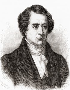 Ranskalainen matemaatiko Dominique Francois Jean Arago, alias Francois Arago, Les Merveilles de la Science, pub.1870 tekijältä French School