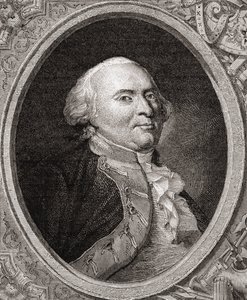 Friedrich Wilhelm II Preussilainen Louis Blancin (1811-82) "Histoire de la Revolution Francaisesta" tekijältä French School