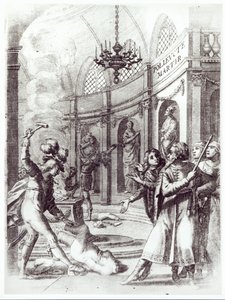 Pierre Corneillen (1606-84) Polyeucten etukappale, julkaistu vuonna 1643 tekijältä French School