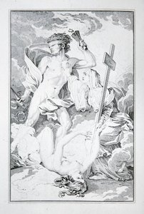 Etukappale Jean-Francois Marmontelin teoksesta "Inkat tai Perun valtakunnan tuho" tekijältä French School