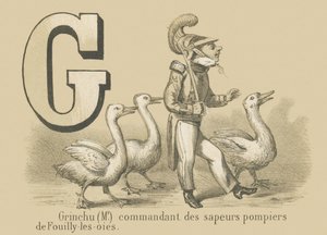 G: Grinchu (herra) Fouilly-les-Oiesin palokunnan komentaja tekijältä French School