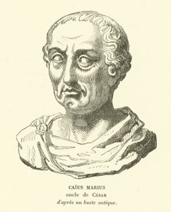 Gaius Marius, Julius Caesarin setä (kaiverrus) tekijältä French School