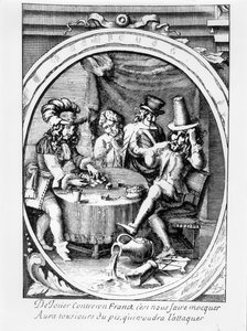 Noppapeli, 1600-luvun toinen puolisko tekijältä French School