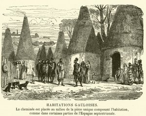 Gallialaiset talot (kaiverrus) tekijältä French School