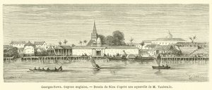 Georges-Town, British Guyana (kaiverrus) tekijältä French School