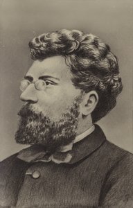 Georges Bizet, ranskalainen säveltäjä, pääasiassa oopperoita (1838-1875) tekijältä French School