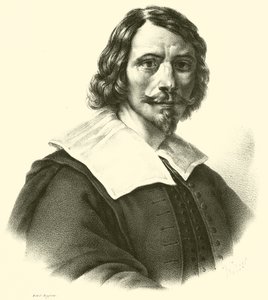 Giovanni Francesco Barbieri, joka tunnetaan nimellä Guercino tai il Guercino, muotokuva tekijältä French School