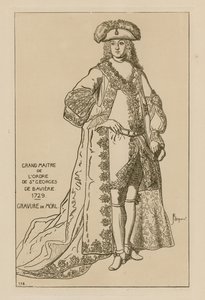 Baijerin Pyhän Yrjön ritarikunnan suurmestari, 1729 tekijältä French School