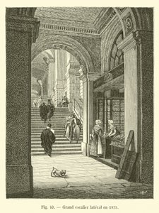 Suuri sivuportaikko vuodelta 1825 tekijältä French School
