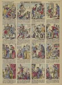 Suuria löytöjä (väri litho) tekijältä French School