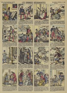 Suuria löytöjä (väri litho) tekijältä French School