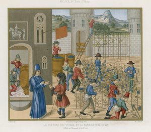 Huonekalut ja erilaiset esineet 1100- ja 1300-luvuilta tekijältä French School