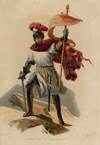 Guillaume le Conquerant (värillinen kaiverrus) tekijältä French School