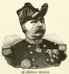 Gustave-Joseph Munier, ranskalainen kenraali (kaiverrus) tekijältä French School