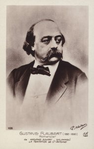 Gustave Flaubert (1820-1881), ranskalainen kirjailija tekijältä French School