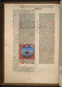 Guyart des Moulins, Raamatun historioitsija (Bible hystoriaulx), n. 1415 (käsikirjoitus) tekijältä French School