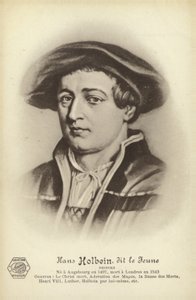Hans Holbein nuorempi, saksalainen taidemaalari (litografia) tekijältä French School