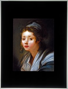 Tytön pää, päivämäärätön tekijältä French School