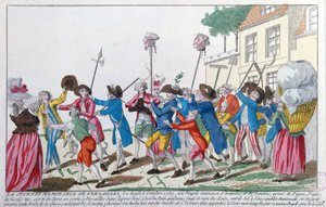 Pariisin väkijoukon 5. lokakuuta 1789 Versailles