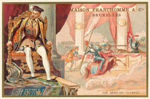 Ranskalainen Henrik II tappoi Gabriel Montgomeryn turnauksessa tekijältä French School