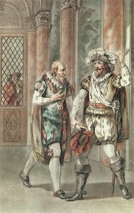 Henry IV keskustelee Sullyn kanssa tekijältä French School