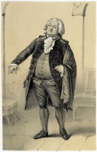 Honore Gabriel (Honore-Gabriel) Riqueti, Mirabeaun kreivi (1749-1791) - Albert Maurinin "Ranskan vallankumouksen historiallisessa galleriassa" tekijältä French School