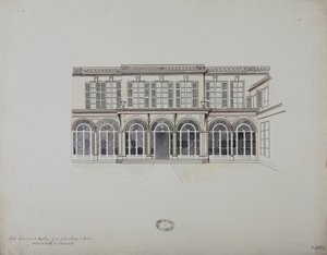Hôtel de Maurepas, 7 Rue de la Chaise, Pariisi, n. 1900-20 tekijältä French School