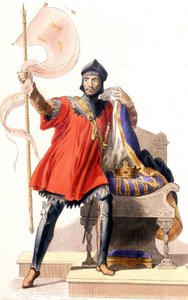 Hugues Capet ja hänen bannerinsa - kirjassa "" Le Plutarque francais"", toim. Mennechet tekijältä French School