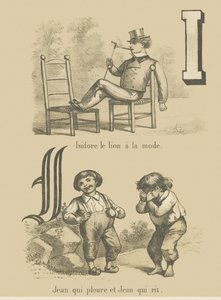 I J: Isidore trendikäs leijona/John itkee ja John nauraa tekijältä French School