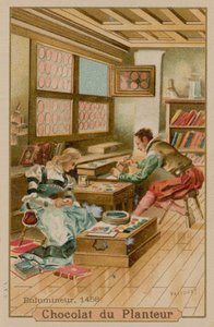 Valaisija vuonna 1458 tekijältä French School