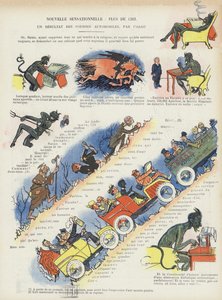 Kuvitus Le Rirelle (väri litho) tekijältä French School