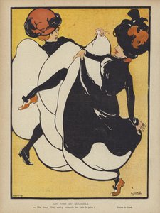 Kuvitus Le Rirelle (väri litho) tekijältä French School