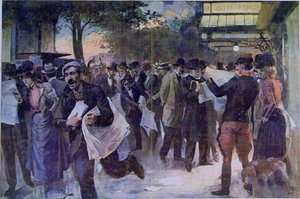 Tärkeitä uutisia, n. 1900 tekijältä French School