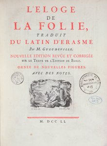 In Praise of Folly, 1751 (painettu paperi) tekijältä French School