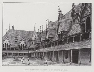 Hospices de Beaunen sisäpiha tekijältä French School