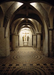 Sisäkuva Cathedrale de Metz (Mosel). tekijältä French School